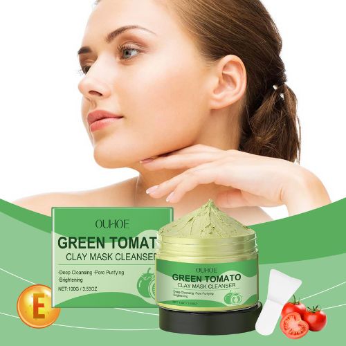 Masque Argile Purifiant à la Tomate Verte 100g