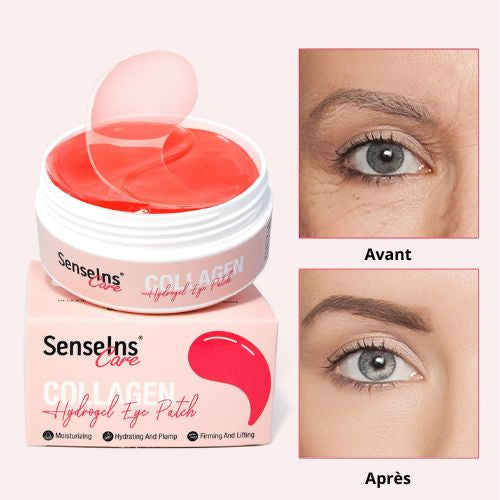 Patches Yeux Hydrogel au Collagène — Anti-cernes & Anti-poches