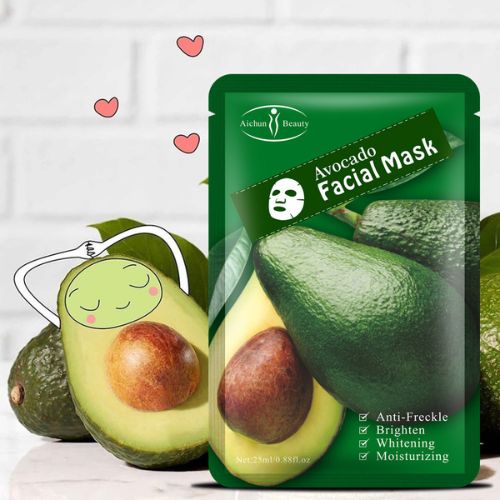 Masque Visage Hydratant à l'Avocat & Beurre de Karité