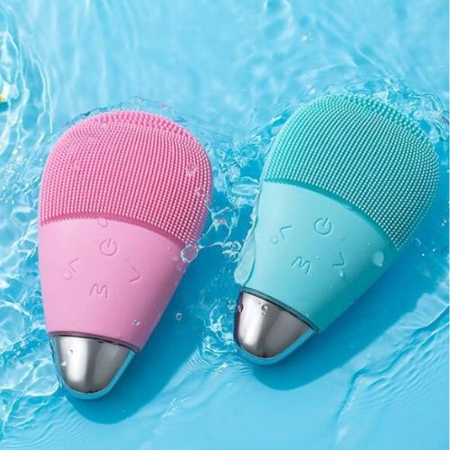 Appareil Nettoyant Visage Ultrasonique Silicone